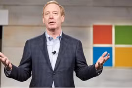 Chủ tịch Microsoft Brad Smith. (Nguồn: Getty)