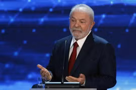 Tân Tổng thống Brazil Luiz Inacio Lula da Silva. (Ảnh: AFP/TTXVN)