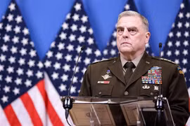 Chủ tịch Hội đồng Tham mưu trưởng Liên quân Mỹ Mark Milley. (Ảnh: AFP/TTXVN)