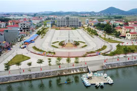 Huyện Việt Yên, tỉnh Bắc Giang hiện nay. (Ảnh: UBND tỉnh Bắc Giang)