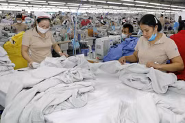 Dệt may là một trong các lĩnh vực Việt Nam-Ai Cập sẽ đẩy mạnh hợp tác. (Ảnh: Trần Việt/TTXVN)