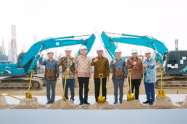 Nhà máy sản xuất hệ thống pin xe điện của Hyundai Mobis đặt tại tỉnh Tây Java, Indonesia. (Nguồn: Electrive)