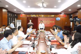 Toàn cảnh buổi làm việc. (Ảnh: Phương Hoa/TTXVN)