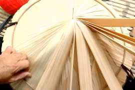 Vĩnh Long: Giữ "lửa" làng nghề chằm nón lá bên dòng sông Long Hồ