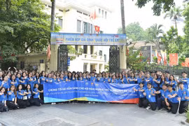 200 tình nguyện viên phục vụ Hội nghị Nghị sỹ Trẻ Toàn cầu lần thứ 9
