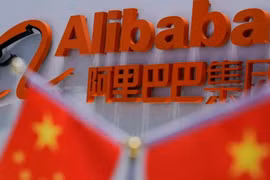 Cổ phiếu của Alibaba đã giảm 7,8% xuống mức 75 HKD vào đầu phiên 17/11. (Nguồn: Businesstoday)