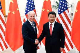 Tổng thống Joe Biden và Chủ tịch Trung Quốc Tập Cận Bình. (Nguồn: Getty Images) 