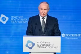 Tổng thống Nga Vladimir Putin. (Ảnh: AFP/TTXVN)