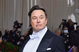 Tỷ phú Elon Musk tại một sự kiện ở New York, Mỹ ngày 2/5/2022. (Ảnh: AFP/TTXVN) 