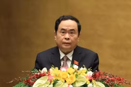 Chủ tịch Ủy ban Trung ương Mặt trận Tổ quốc Việt Nam Trần Thanh Mẫn. (Ảnh: Văn Điệp/TTXVN) 