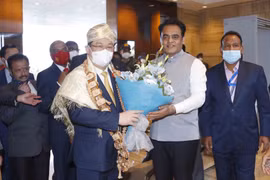 [Photo] Chủ tịch Quốc hội thăm và làm việc tại bang Karnataka