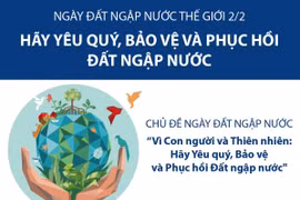 [Infographics] Tìm hiểu về Ngày Đất ngập nước Thế giới 2/2