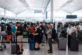 Theo dự kiến, nhân lực của ngành hàng không Hong Kong sẽ thiếu khoảng 16.000 người vào cuối năm 2024. (Nguồn: Reuters)