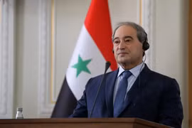 Ngoại trưởng Syria Faisal Mekdad. (Nguồn: Anadolu Agency)