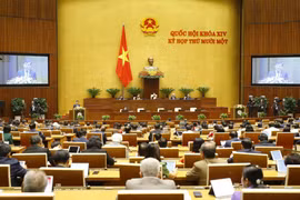 [Photo] Quốc hội nghe trình bày báo cáo công tác nhiệm kỳ 2016-2021