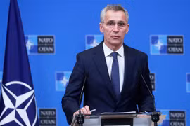 Tổng Thư ký NATO Jens Stoltenberg. (Nguồn: AFP/TTXVN) 