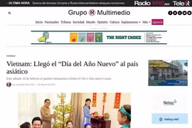 Báo Uruguay ca ngợi nét đẹp cổ truyền ngày Tết Nguyên Đán của Việt Nam