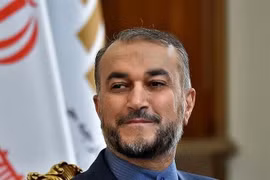 Ngoại trưởng Iran Hossein Amir-Abdollahian tại cuộc họp ở Tehran. (Ảnh: AFP/TTXVN) 