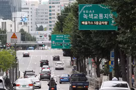 Đường phố ở Seoul. (Nguồn: Yonhap) 