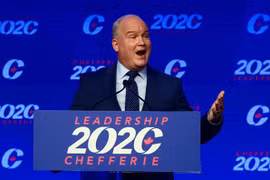 Ông Erin O'Toole đã trở thành nhà lãnh đạo của đảng Bảo thủ đối lập tại Canada. (Nguồn: AFP/TTXVN) 