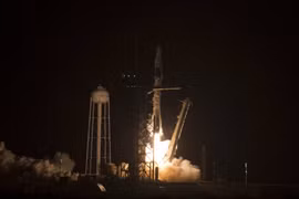 Vụ phóng diễn ra vào lúc 14h52 ngày 27/4 (giờ Việt Nam).(Nguồn: NASA) 