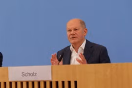 Thủ tướng Đức Olaf Scholz. (Ảnh: THX/TTXVN)