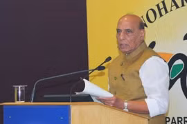 Bộ trưởng Quốc phòng Ấn Độ Rajnath Singh. (Nguồn: India News Network)