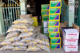 Thuốc bảo vệ thực vật bị thu giữ. (Nguồn: laodong.vn) 