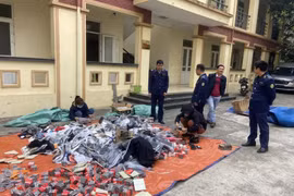 Những năm gần đây, tình hình hoạt động buôn lậu, hàng giả và gian lận thương mại trên địa bàn tỉnh Vĩnh Phúc vẫn diễn ra phức tạp, nhất là dịp Tết Nguyên đán hằng năm với nhiều thủ đoạn tinh vi. (Nguồn: Cục quản lý thị trường Vĩnh Phúc)