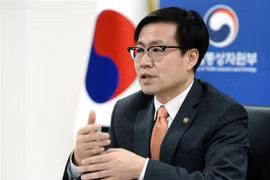 Bộ trưởng Thương mại Hàn Quốc Yeo Han-koo. (Ảnh: Yonhap/TTXVN) 