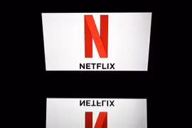 Biểu tượng Netflix. (Nguồn: AFP/TTXVN) 