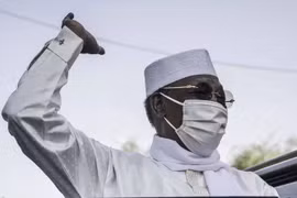 Tổng thống Idriss Deby. (Nguồn: AFP) 