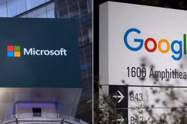 Microsoft đã cáo buộc Google cản trở các đối thủ khác phát triển và cạnh tranh ở mảng công cụ tìm kiếm trực tuyến. (Nguồn: Reuters/Getty Images)
