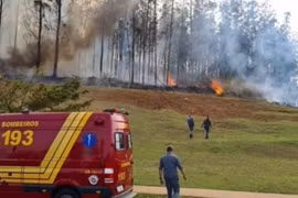 Nguyên nhân vụ tai nạn đang được điều tra làm rõ. (Nguồn: Corpo de Bombeiros) 
