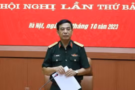 Đại tướng Phan Văn Giang. (Ảnh: Hồng Pha/TTXVN phát)