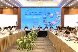 Hội Nhà báo Việt Nam tổ chức Diễn đàn “Nâng cao tuyên truyền về sử dụng hiệu quả năng lượng cho phát triển bền vững.” (Nguồn: Báo Quân đội Nhân dân)