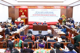 Quang cảnh buổi lễ. (Ảnh: Minh Đức/TTXVN)