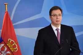 Tổng thống Serbia Aleksandar Vucic. (Ảnh: AFP/TTXVN)
