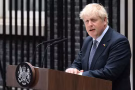 Thủ tướng Anh Boris Johnson. (Ảnh: AFP/TTXVN) 
