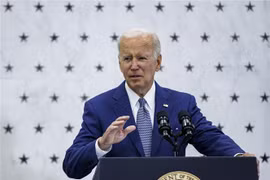 Tổng thống Mỹ Joe Biden. (Ảnh: AFP/TTXVN) 