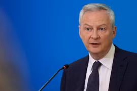 Bộ trưởng Tài chính Pháp Bruno Le Maire. (Ảnh: AFP/TTXVN)