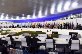 Quang cảnh Hội nghị thượng đỉnh G20 ở Rome, Italy ngày 30/10/2021. (Ảnh: THX/TTXVN) 