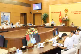 Hình ảnh khai mạc Phiên họp thứ 33 của Ủy ban Thường vụ Quốc hội khóa XV