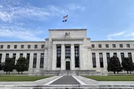 Trụ sở Cục Dự trữ Liên bang Mỹ tại Washington DC. (Ảnh: AFP/TTXVN)