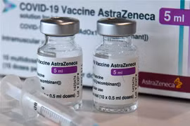 Vaccine ngừa COVID-19 của AstraZeneca. (Nguồn: AFP/TTXVN) 
