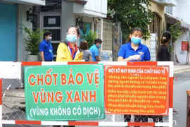 Chốt bảo vệ vùng xanh ở huyện Nghi Lộc, tỉnh Đồng Nai. (Ảnh: TTXVN phát) 