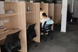Một phòng tự học ở Trung Quốc. (Nguồn: sixthtone)