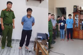 Lê Quang Việt và Đỗ Đình Phi bị khởi tố về tội tham ô tài sản. (Nguồn: Công an Quảng Trị) 
