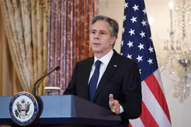 Ngoại trưởng Mỹ Antony Blinken phát biểu tại Washington, DC ngày 4/1/2023. (Ảnh: AFP/TTXVN)
