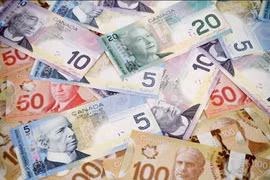 Đồng đôla Canada. (Ảnh: CFI/TTXVN)